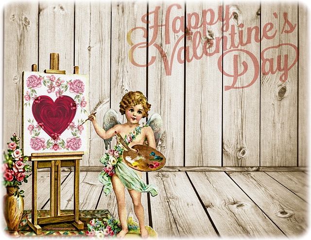 vintage valentin napi képeslap2