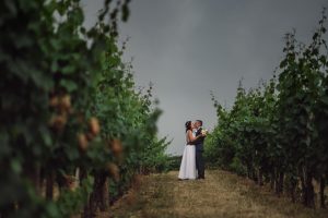 esküvői fotó szőlős